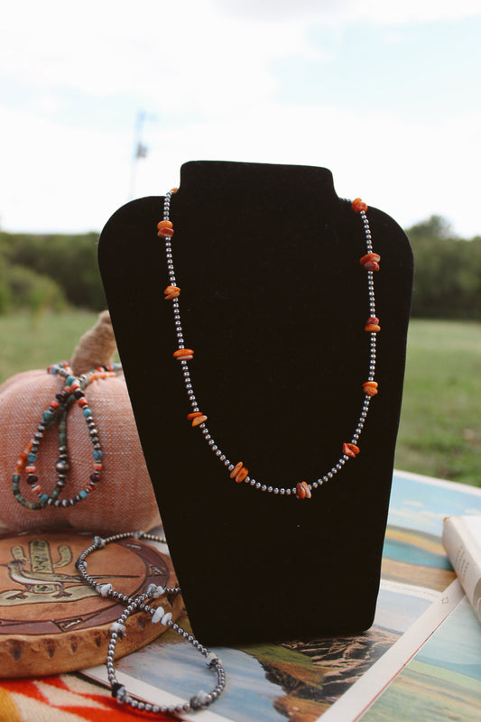 Spiny Oyster Pearl Necklace