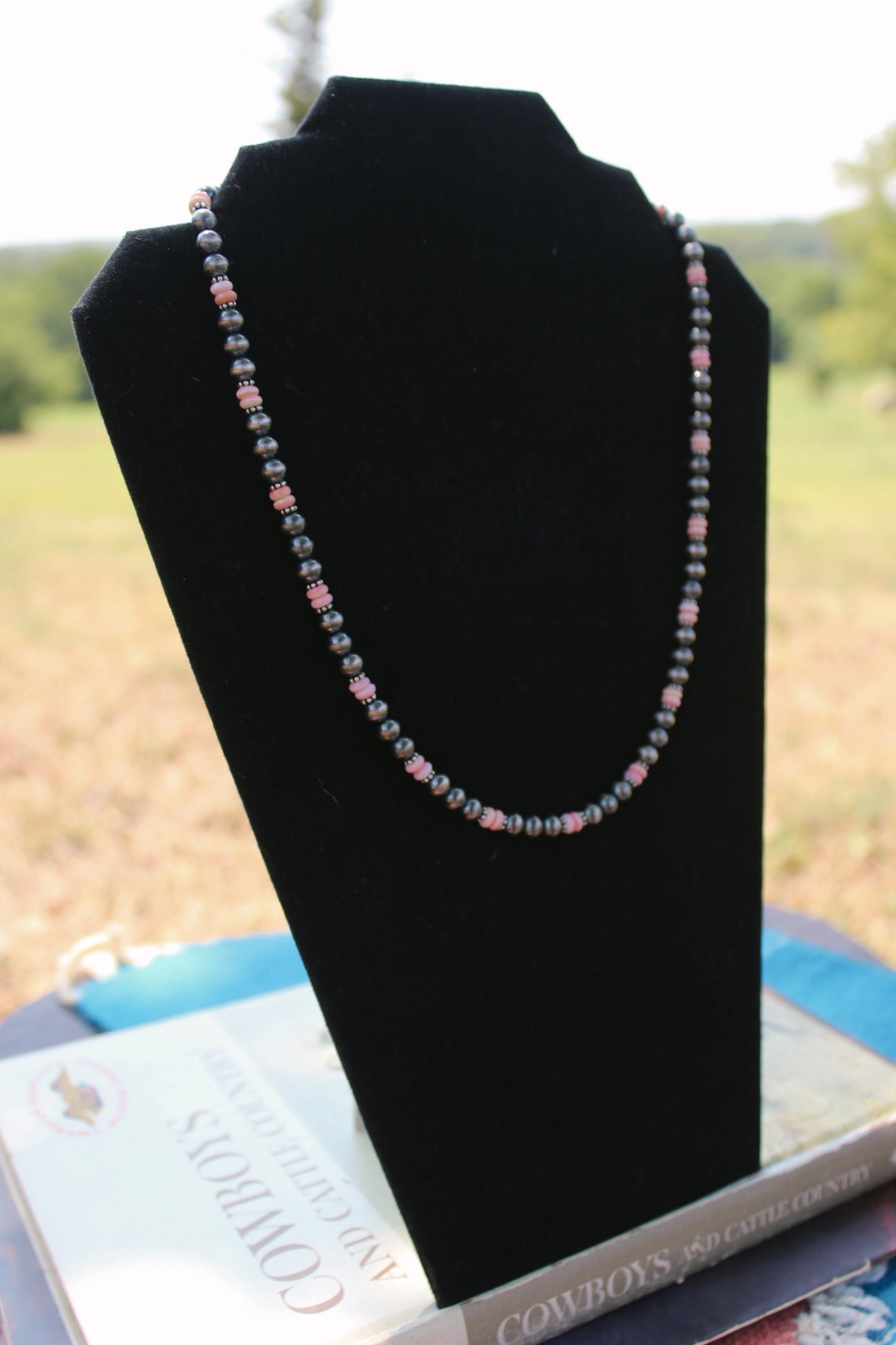 22" Pink Conch Necklace
