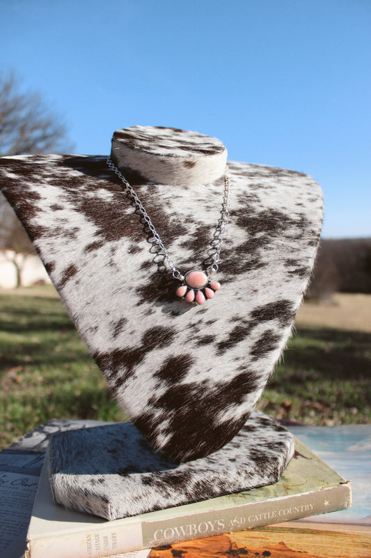 Pink Conch Necklace