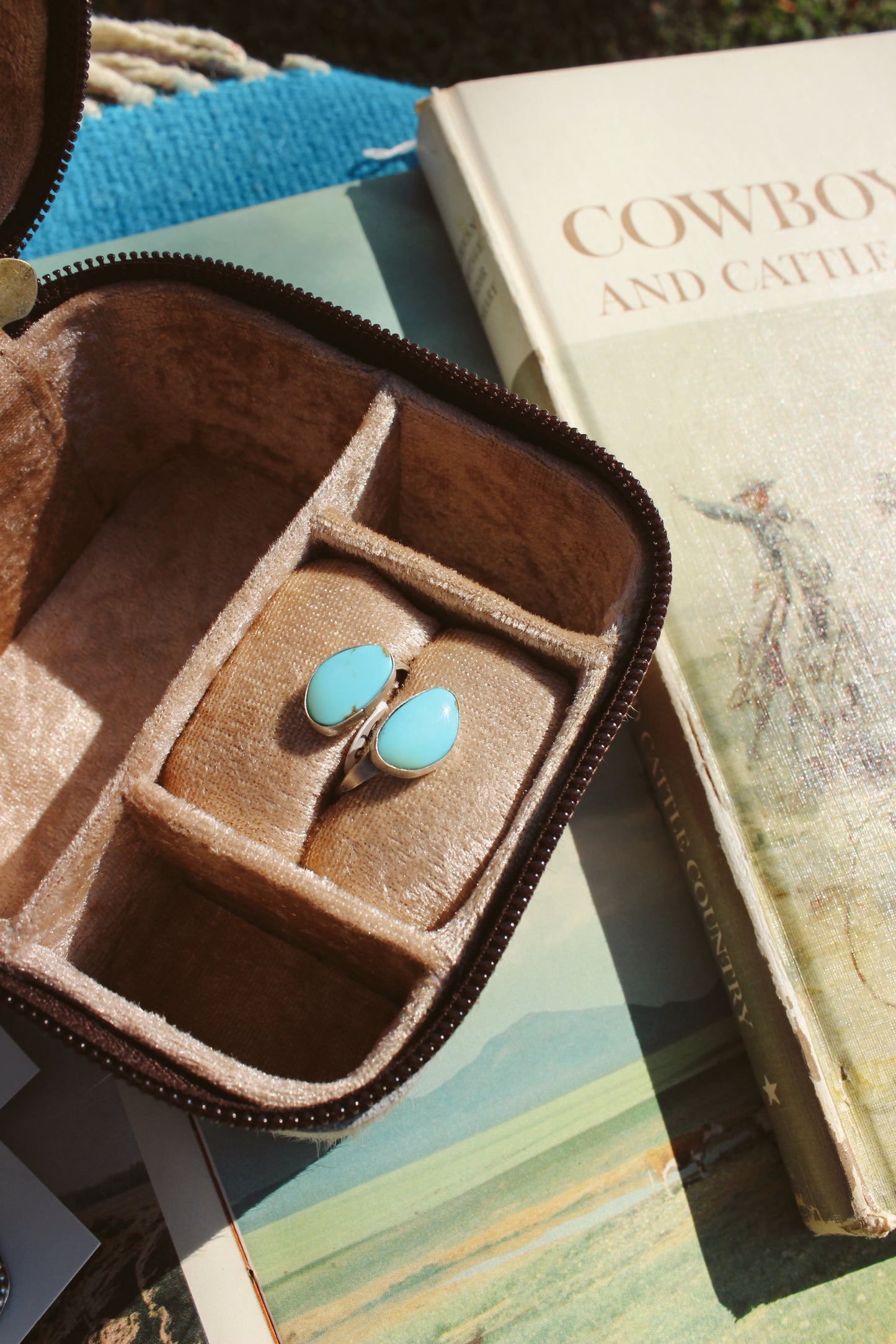 Sleeping Beauty Wrap Around Ring