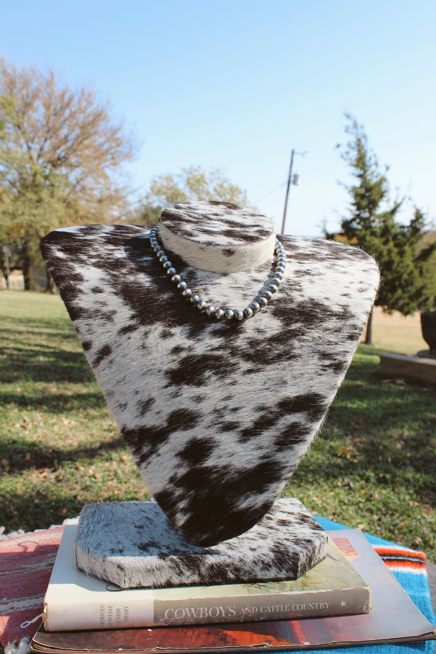 16" 8mm Sterling Silver Pearl Necklace